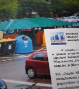 Protest przeciwko nowym zasadom o odpadach komunalnych