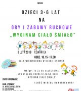 Gry i zabawy ruchowe dla dzieci 3-6 lat „Wyginam ciało śmiało”