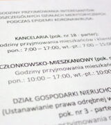 Kolejne zmiany w organizacji pracy Spółdzielni