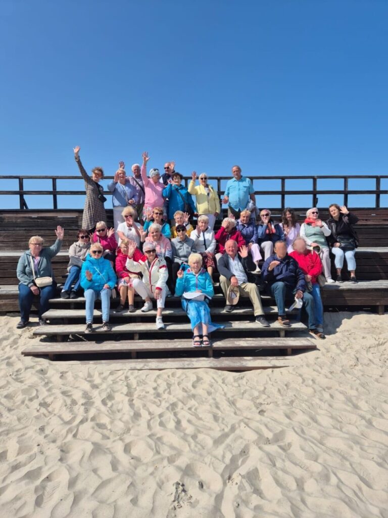 Wypoczynek seniorów nad morzem w Darłówku