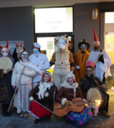 Cybinkowa koza przeszła ulicami osiedla po raz pierwszy!