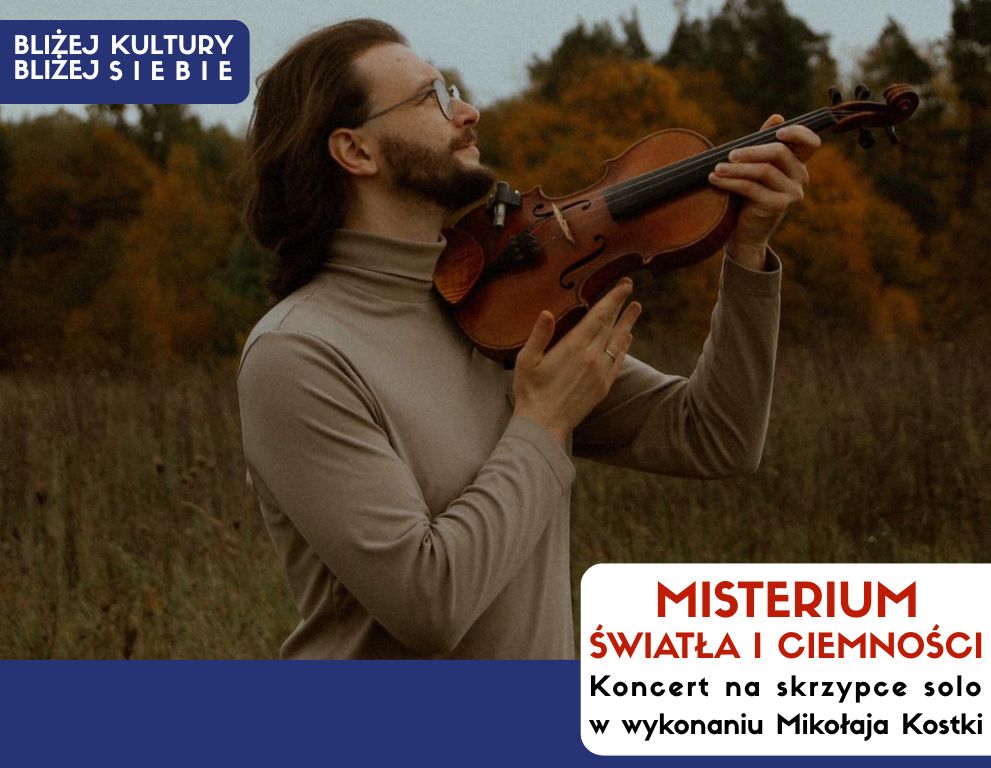Misterium Światła i Ciemności | Solowy koncert Mikołaja Kostki z okazji rocznicy powstania w getcie warszawskim